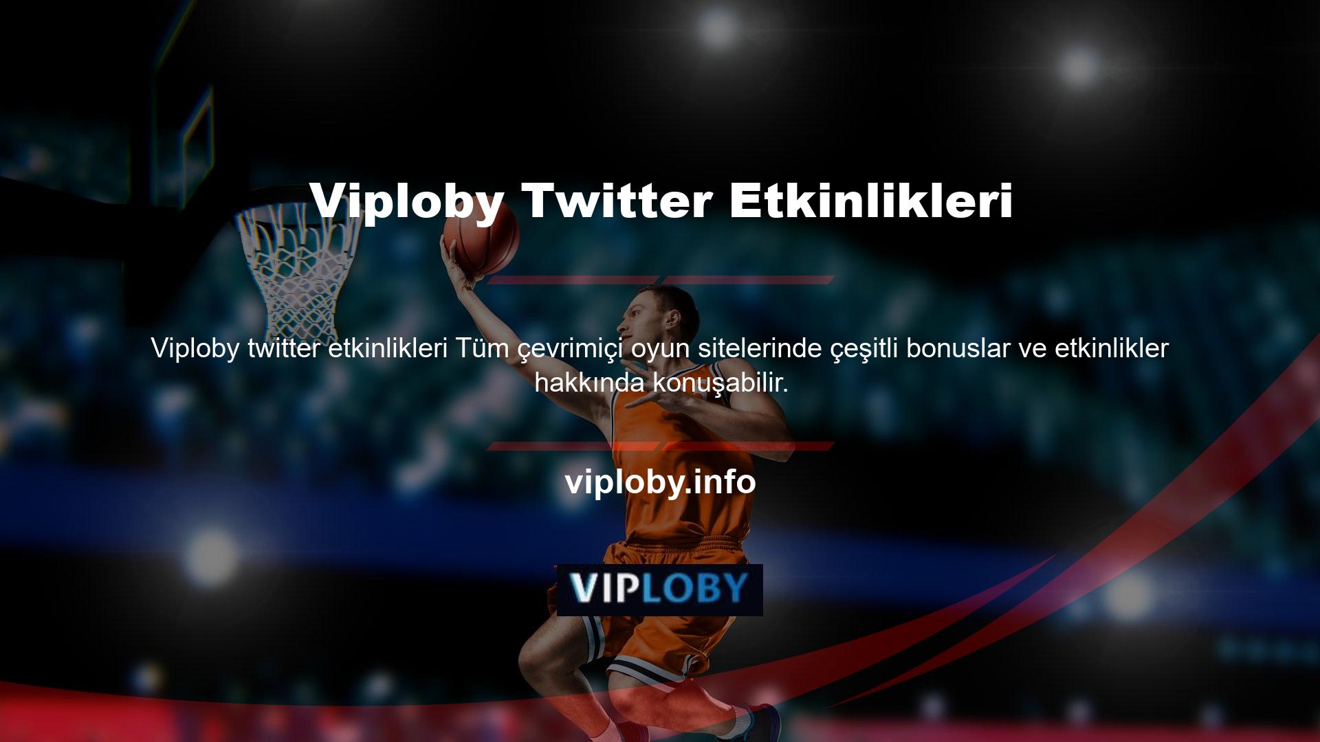 Viploby Twitter adresini takip eden oyun tutkunları için özel bir Twitter etkinliği düzenleniyor