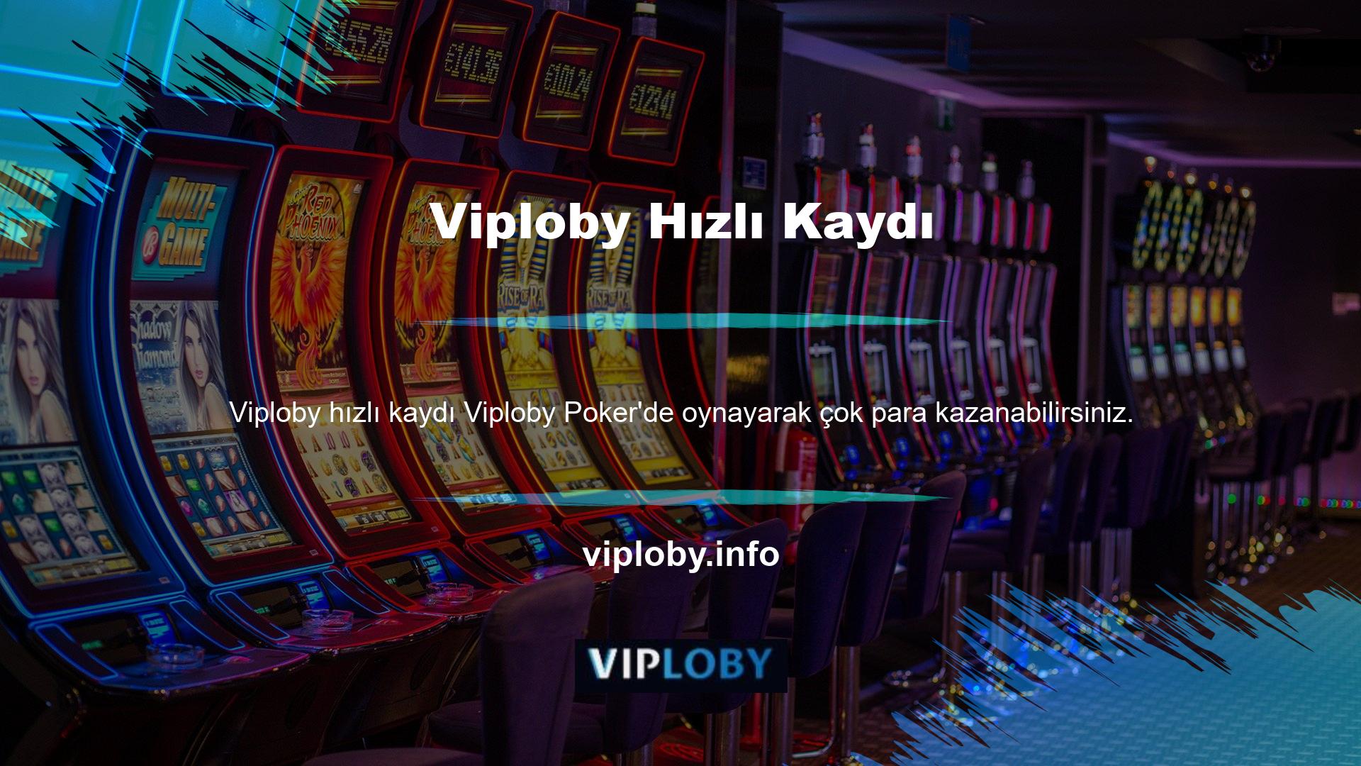 Ancak Viploby, dünyanın en iyi ve en yüksek puan alan casino şirketidir